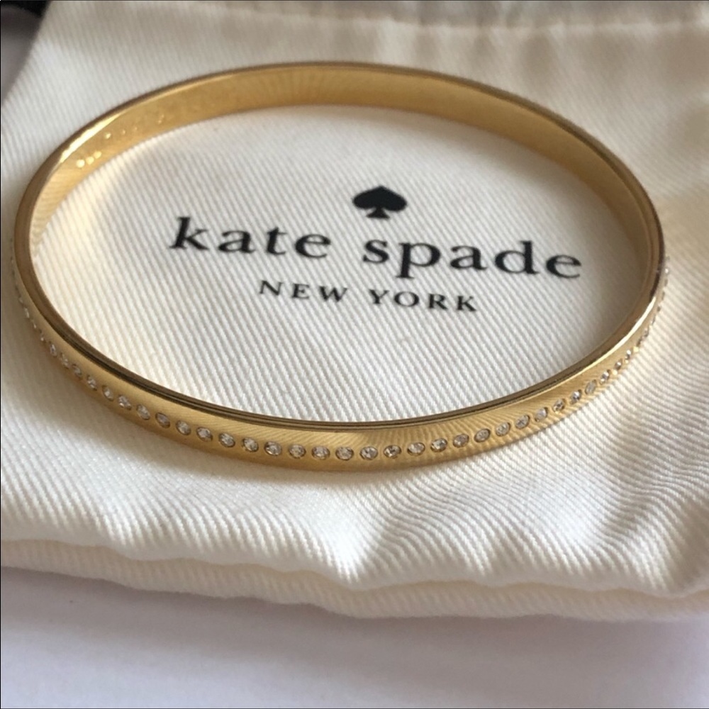 ❤️SALE❤️NEW! Kate Spade crystal accent bangle - Picture 5 of 5